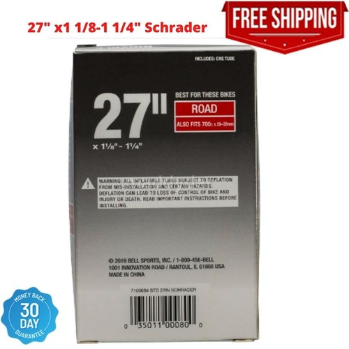 Bell standard bike tubes - bike, 27"x1